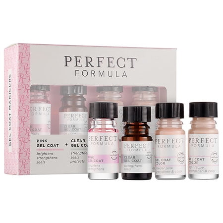 Perfect Formula Gel Coat Manicure Set, 0.17 Fl Oz (Pack of 4)