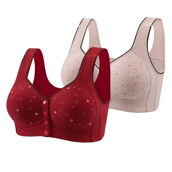 Summer Fashion Plus Size Sports Bras for Women Printing Thin Style Ventilate Without Steel Rim