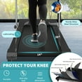 thumbnail image 7 of Redliro Portable Folding Treadmill for Home Office Compact Quiet Heart Rate Sensor 220LBS 1.5HP, 7 of 7