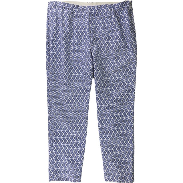 Pantalones de pantalón informales icónicos para mujer Charter Club, azul, 12 Charter Club Pantalones