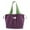 Purple, variant on Drawstring Anti-slid Handle Shopping Bag Oxford Cloth Practical Large Capacity Shoulder Bag for Daily Use Wine Red