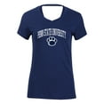 thumbnail image 2 of Women's Navy Penn State Nittany Lions Bella Crossover Back V-Neck T-Shirt, 2 of 3