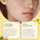 thumbnail image 3 of Kojic Acid and Turmeric Cleansing Pads for Face Cleansing and Exfoliation, Turmeric Face Scrub Pads, 30 Pcs/Box, 3 of 5