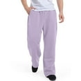thumbnail image 2 of Baggy Sweatpants Men - Men's Tall Cotton Sweatpants, Long Yoga Pants, Athletic Lounge Pants with Pockets Light Purple S, 2 of 5
