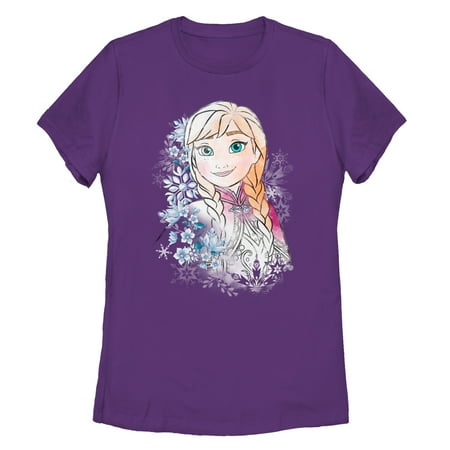 Self Portrait T-shirt - Frozen Women's Anna Frost Portrait T-Shirt