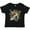 AB-Black, variant on Buchanan Tartan Lion Boys or Girls Toddler T-Shirt