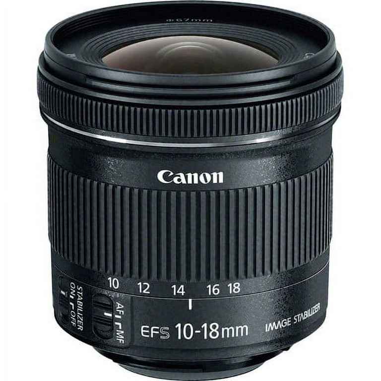 Canon EF-S 10-18mm f/4.5-5.6 Ultra Wide Angle Zoom Lens for