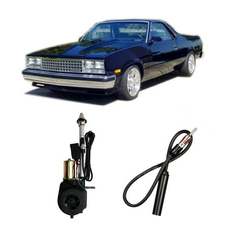 Chevy El Camino Tailgate - Chevy El Camino 1982-1987 Factory Replacement Radio Stereo Powered Antenna