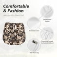 thumbnail image 4 of Daiia Pug Pattern Women's 2 in 1 Running Shorts - Lightweight Athletic Workout Gym Yoga Shorts Liner with Phone Pockets-Small, 4 of 7
