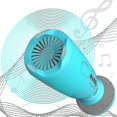 thumbnail image 5 of Microphone Child Holding Microphone Mobile Phone Karaoke Yellow A, 5 of 5