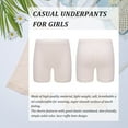thumbnail image 6 of iiniim 6 Pack Girls Lace Dance Safety Shorts Active Bike Shorts Under Dress Undershorts 2-16 Nude 9-10, 6 of 7