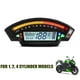 thumbnail image 3 of Pantalla Digital Lcd, Odómetro, Instrumento Lcd A Color De 6 Velocidades, Velocímetro, Temperatura Del Agua, Medidor De Aceite, Piezas Modificadas Universales Para Motocicleta Eigraketly VI004411-00, 3 of 7