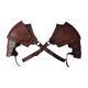thumbnail image 2 of Hombrera medieval arnés corporal para el pecho jinwen ajustable, 2 of 8