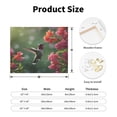 thumbnail image 2 of Logiee Humming Bird 1 Print Canvas Wall Art ,Art Poster,Canvas Decorative Picture,Decor Wall Pictures for Living Room Bedroom Bathroom,Ready to Hang, 2 of 6