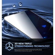 MAGIC JOHN 3rd GEN Private Screen Protector for iPhone 16 Pro Max Corning Tempered Glass Easy to Install [2 Pack]