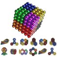 thumbnail image 1 of Bola Magn茅tica Buck Ball, Cubo De Rubik Para Adultos, Juguete De Color Buck Ball, Juguete De Escritorio Magn茅tico Para Oficina En Casa, Regalo Para Ni帽os Y Adultos, 1 of 6