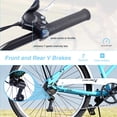 thumbnail image 2 of Aukfa 26" Cruiser Bike 7 Speed Bicycle for Men Women, Lake Blue, 2 of 7