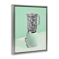 thumbnail image 2 of Stupell Industries Contemporary Disco Drink Blender over Green Gray Floating Frame Canvas Art, 25 x 31, by LISH Creative, 2 of 8