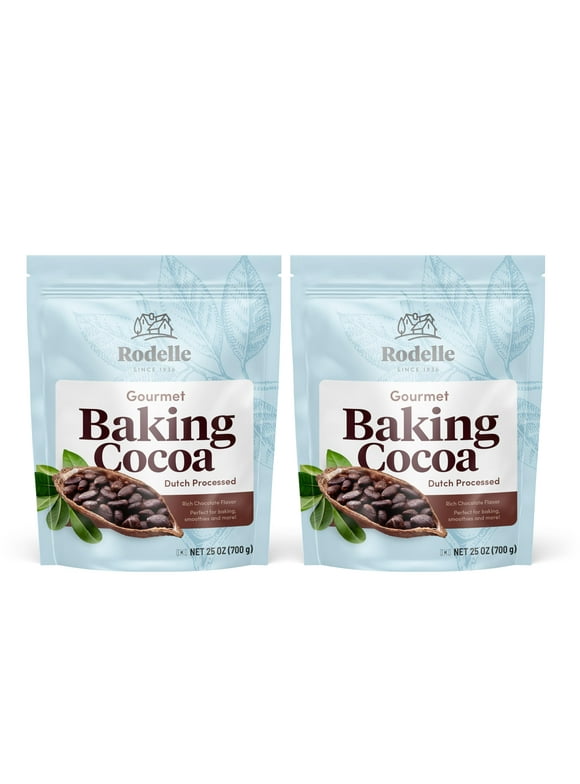 Rodelle Gourmet Baking Cocoa, SE331.54 Lb, Pack Of 2