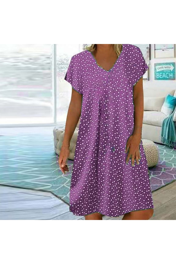 Miss Dress Fall Clothes Women Summer Loose Short Solid Dresses New Cotton Linen Splicing Water-soluble Soft Dress