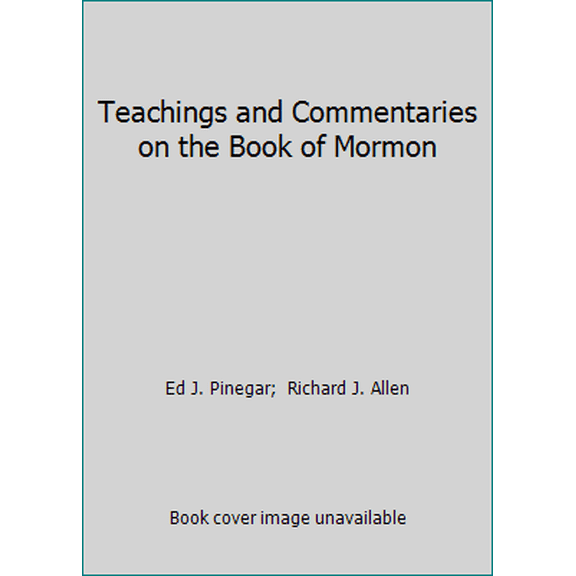 Pre-Owned Teachings and Commentary on the Book or Mormon (Hardcover)