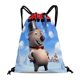 thumbnail image 1 of El Día de la Marmota Mochila de Cuerdas para Deportes y Gimnasio, Bolsa de Cuerdas Resistente al Agua, Bolsa Cinch, 30×40cm, 1 of 6