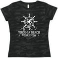 thumbnail image 3 of Inktastic Virginia Beach VA Nautical Women's T-Shirt, 3 of 5