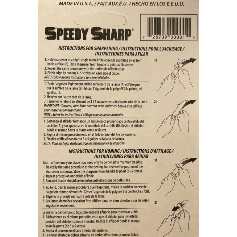Speedy Sharp Knife Sharpener (Neon Green) 