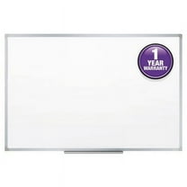 Mead Dry-Erase Board Melamine Surface 36 x 24 Silver Aluminum Frame 85356