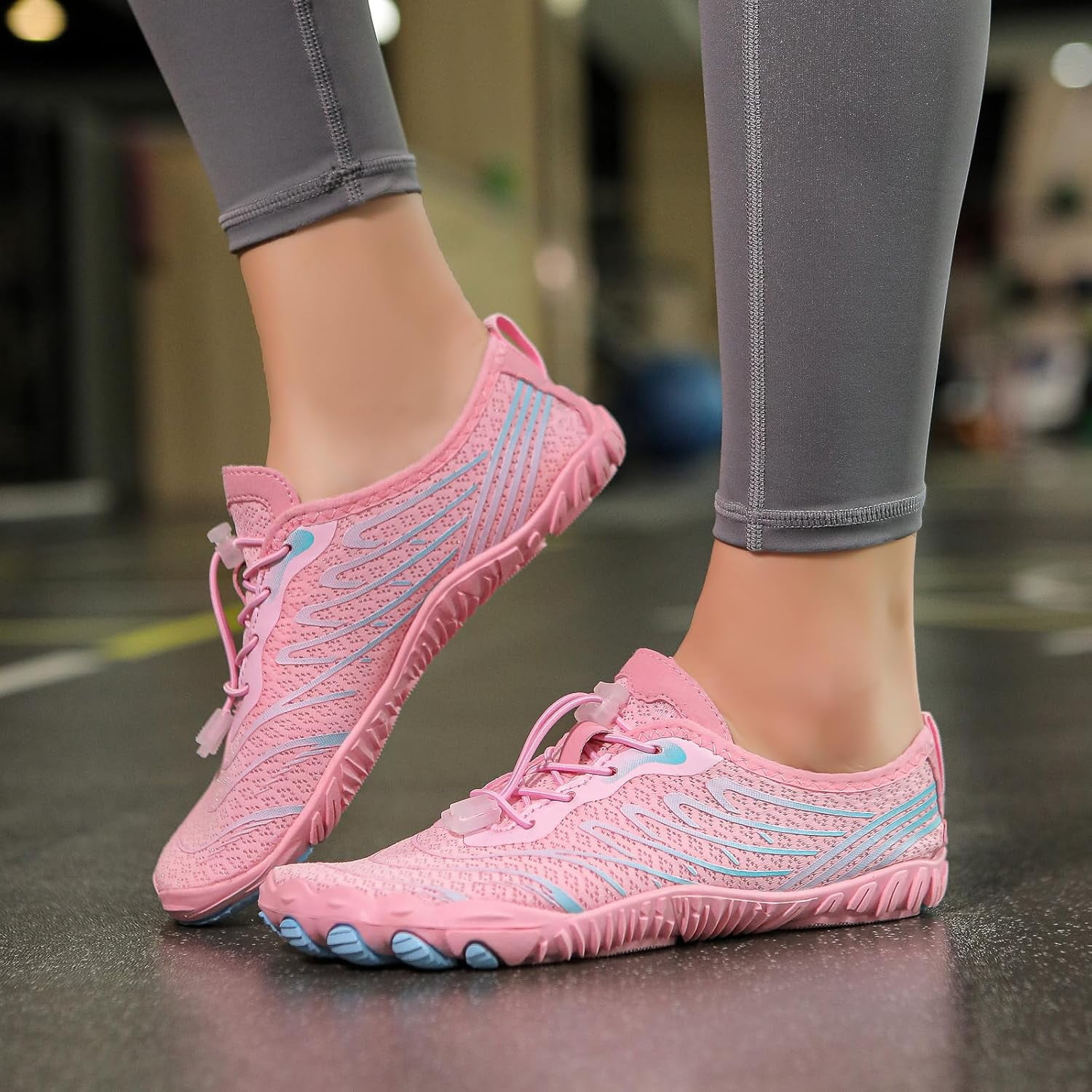 Hike Barefoot Shoes Women Men Pro Footwear Barefoot Shoes Womens Wide Toe Box Healthy & Non-Slip Athletic Hiking Walking Barefoot Shoes Unisex
