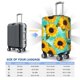 thumbnail image 4 of Fotbe Yellow Sunflowers With Green Leaves Funda Protectora para Equipaje, Antirrayones y Resistente a la Suciedad, Compatible con Maletas de 18 a 32 Pulgadas-Large, 4 of 7