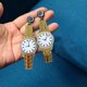 thumbnail image 1 of Pendientes para mujeres moda encanto gota Hip Hop niñas lindo dulce exageración creatividad especial cinta fruta relámpago ángel Tan Jianjun unisex, 1 of 2