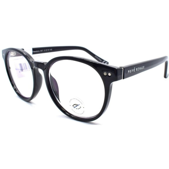 Prive Revaux Theodore Caviar Black Unisex Caviar Black Eyeglasses