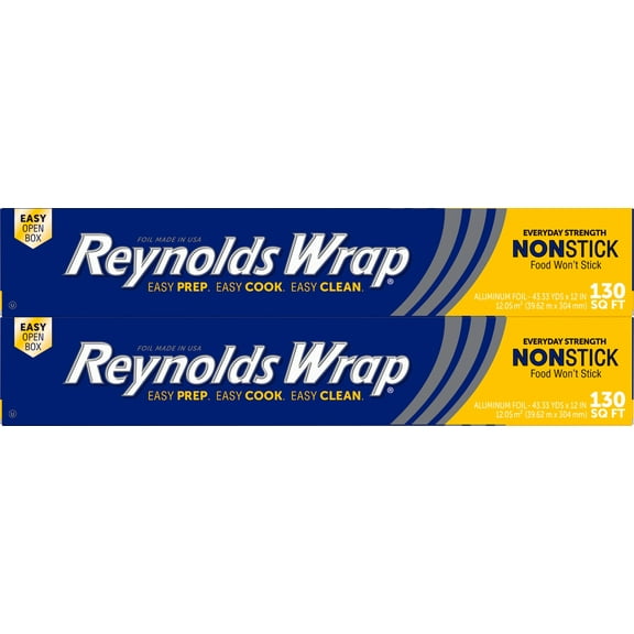 Reynolds Wrap Non-Stick Aluminum Foil (130 sq. ft., 2 pk.)