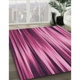 thumbnail image 2 of Ahgly Company Indoor Rectangle Patterned Dark Hot Pink Area Rugs, 8' x 12', 2 of 6