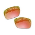 thumbnail image 2 of Vonxyz Peach Gold Polarized Lenses Replacement for Oakley Big Taco OO9173 Sunglass, 2 of 5