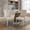 Milk White, variant on HUTWIFE Home Contemporary Adult Velvet Gold Leg Dining Side Chairs, Milk White (Set of 2)