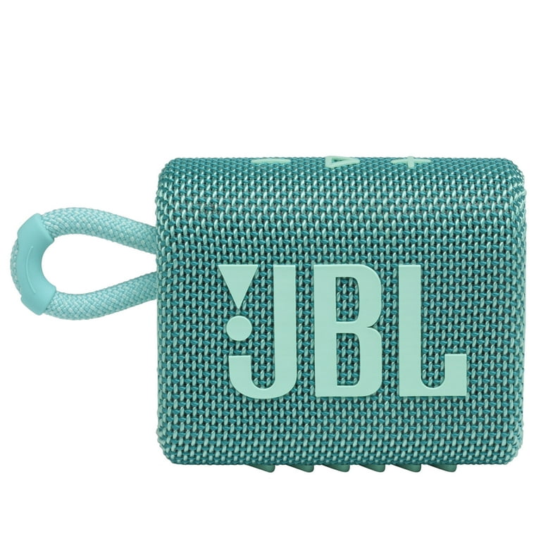 JBL Go 3 - Portable Waterproof Speaker - Teal - Walmart.com