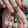 thumbnail image 2 of Festive Nail Art Stickers Set with Holiday Designs, Easy Apply Nail Decorations for Seasonal Celebrations, Perfect for Christmas Parties and Family Gatherings, 2 of 6