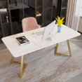 thumbnail image 2 of Italian Slate Office Desk Write Workbench Simplicity Luxury Office Desk Home Reception Executive Escritorio Furniture QF50OD My Lux Decor Round, 2 of 12