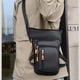 thumbnail image 3 of Wosthever Bolsa de pierna para motocicleta con correas ajustables, impermeable, multifuncional, táctica, para hombres en movimiento. Ropa Deportiva, Zapatos Gris, 3 of 6
