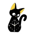 thumbnail image 1 of Reloj de mesa con motivo de gato, acrílico, diseño moderno, silencioso, ideal para el salón, la habitación infantil, una estantería o como regalo, 1 of 9