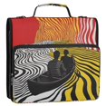 thumbnail image 5 of FORMRS Zipper Binder with Shoulder Strap 1.5-inch Ring 500 Sheet Capacity File Bag, Abstract Boat, 5 of 5