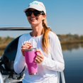 thumbnail image 2 of YETI Rambler 35 oz Straw Mug, Vacuum Insulated, Stainless Steel, Wildflower Fuchsia, 2 of 8