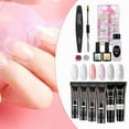 thumbnail image 4 of Ensemble d'Ongles en Polygel Sécuritaire Ongles Professionnels Bulider Gel Tout-en-un Trousse d'Outils de Lime de Manucure, 4 of 9