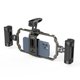 thumbnail image 1 of Kit de soporte de vídeo para teléfono SMALLRIG universal para iPhone con asas, 1 of 9