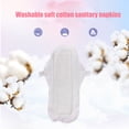 thumbnail image 4 of 3 Pcs Serviettes Hygiéniques Réutilisables en Coton, Douces, Lavables, Imperméables, 4 of 12