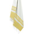 thumbnail image 2 of Swan Comfort Peshtemal Turkish Bamboo Towel Beach Pool Cover Up Picnic Bath Spa Sauna - ( Yellow ), 2 of 6