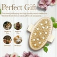 thumbnail image 3 of Nevlers Natural Boar Dry Body Brush Set | Exfoliate, Massage, Reduce Cellulite, 3 of 9