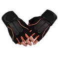 thumbnail image 2 of GZZQY 1 Pair Fitness Gloves Anti-Slip Strength Training Half Finger Outdoor Weightlifting Sports Training Gloves for Men and Women, 2 of 7